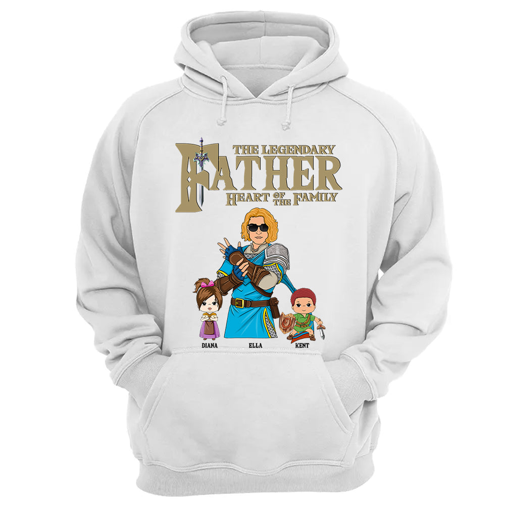 Personalized Greatest Dad In Hyrule Shirt Gift For Dad - Birthday & Mother's Day Gift For Her Vr2