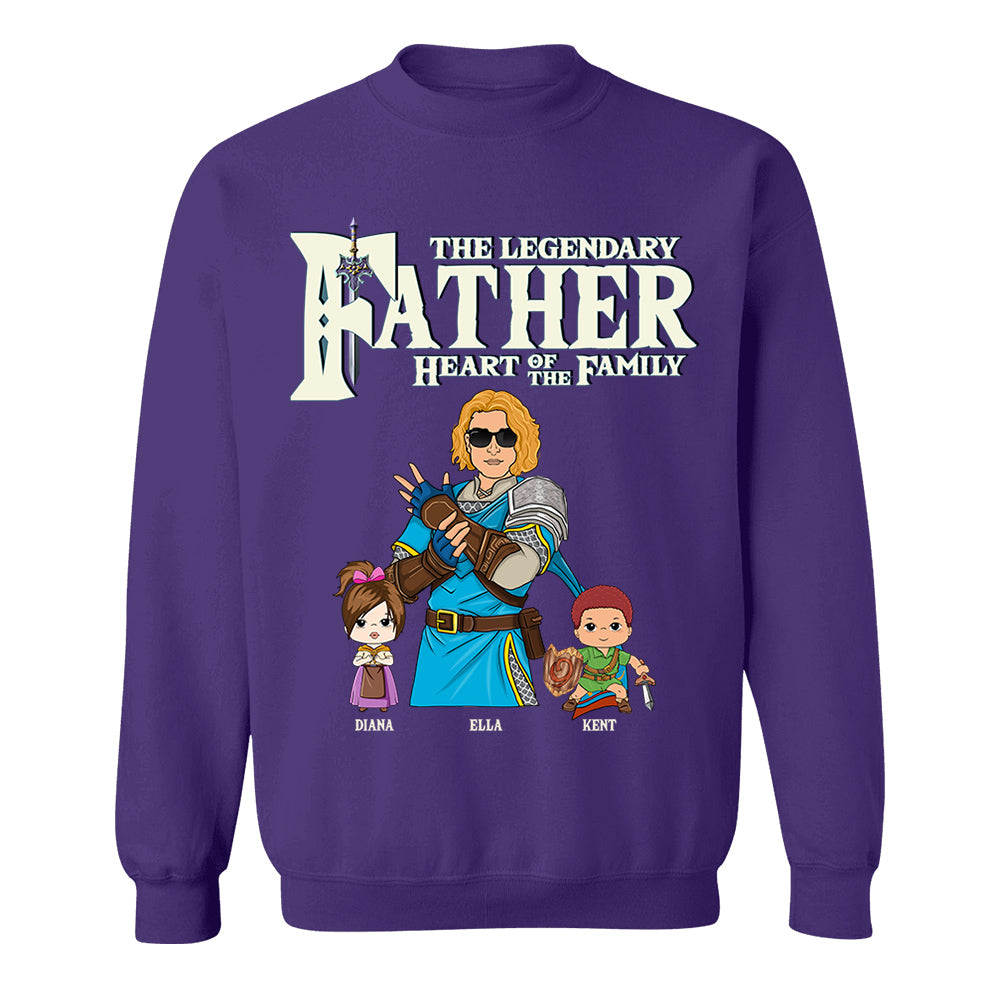 Personalized Greatest Dad In Hyrule Shirt Gift For Dad - Birthday & Mother's Day Gift For Her