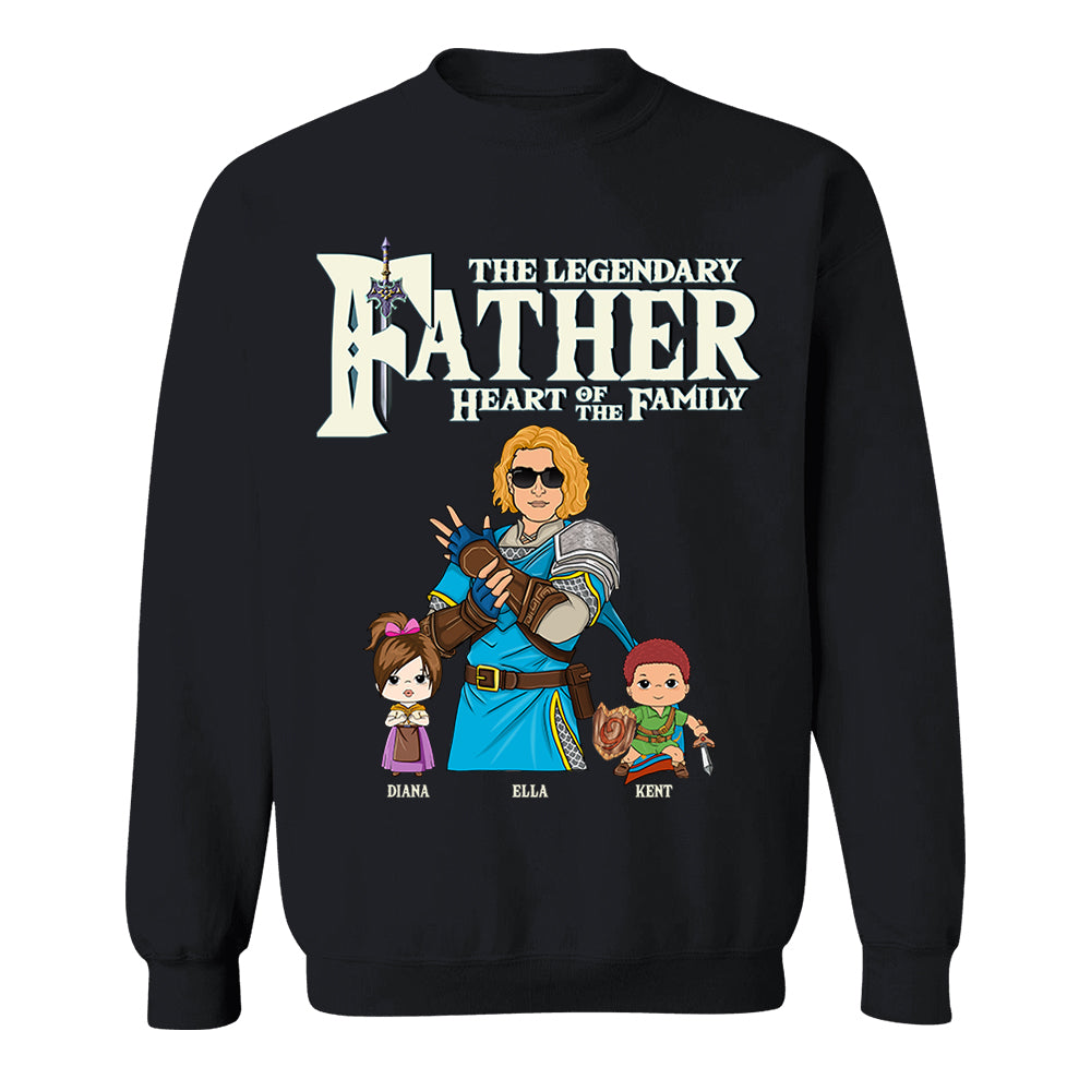 Personalized Greatest Dad In Hyrule Shirt Gift For Dad - Birthday & Mother's Day Gift For Her