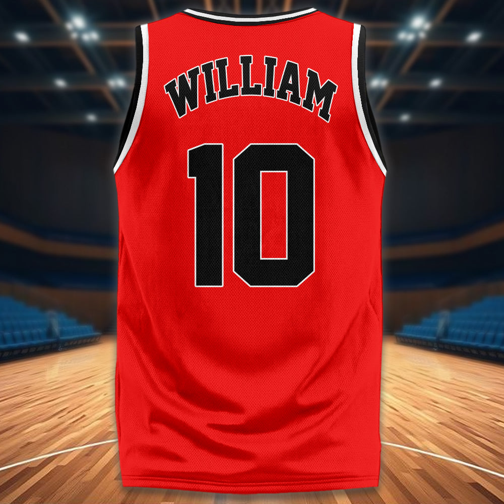Custom My Heart Is On That Court Basketball Jersey Gift For Basketball Lovers - Personalized Gift For Basketball Player New Na02 Li29