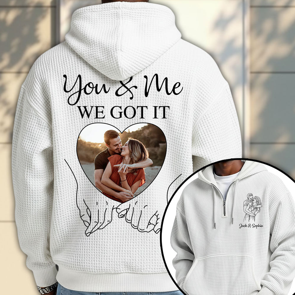 You & Me We Got This  - Personalized Anniversary Wedding Gifts For Husband And Wife, Him And Her Na02 Pt99