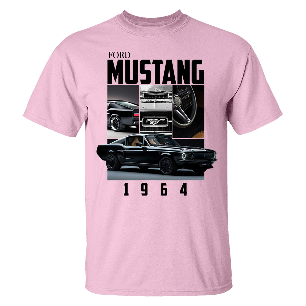 Custom Photo Car - Personalized Classic Car Year & Name Shirt A2110