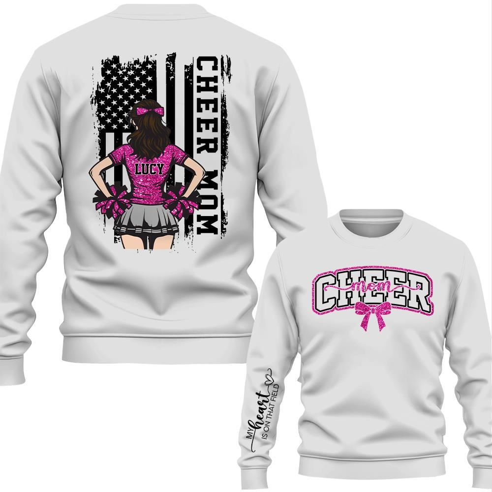 Cheer Mom I Will Always Be Your Biggest Fan Personalized Shirt For Basketball Family NA02 Nh00