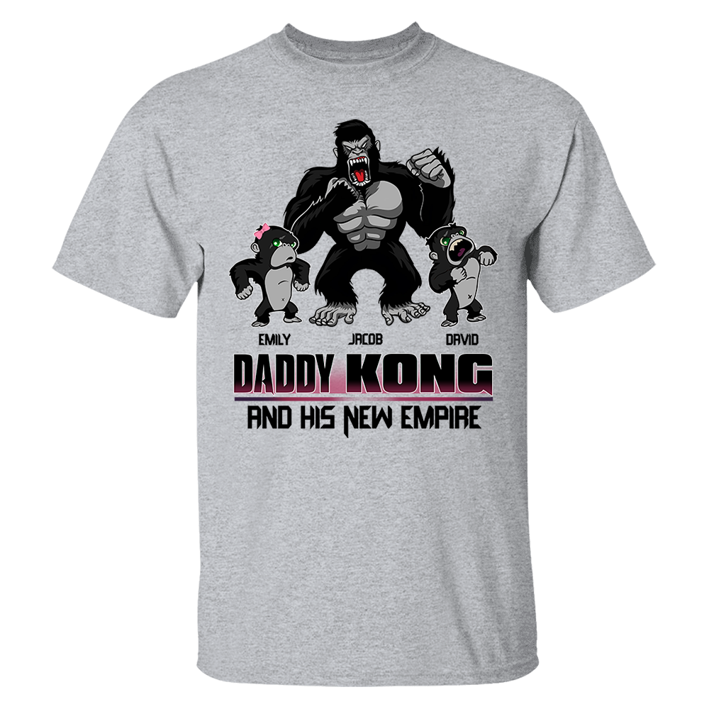 Daddy Kong Personalized Shirt Gift For Dad - Father's Day Gift