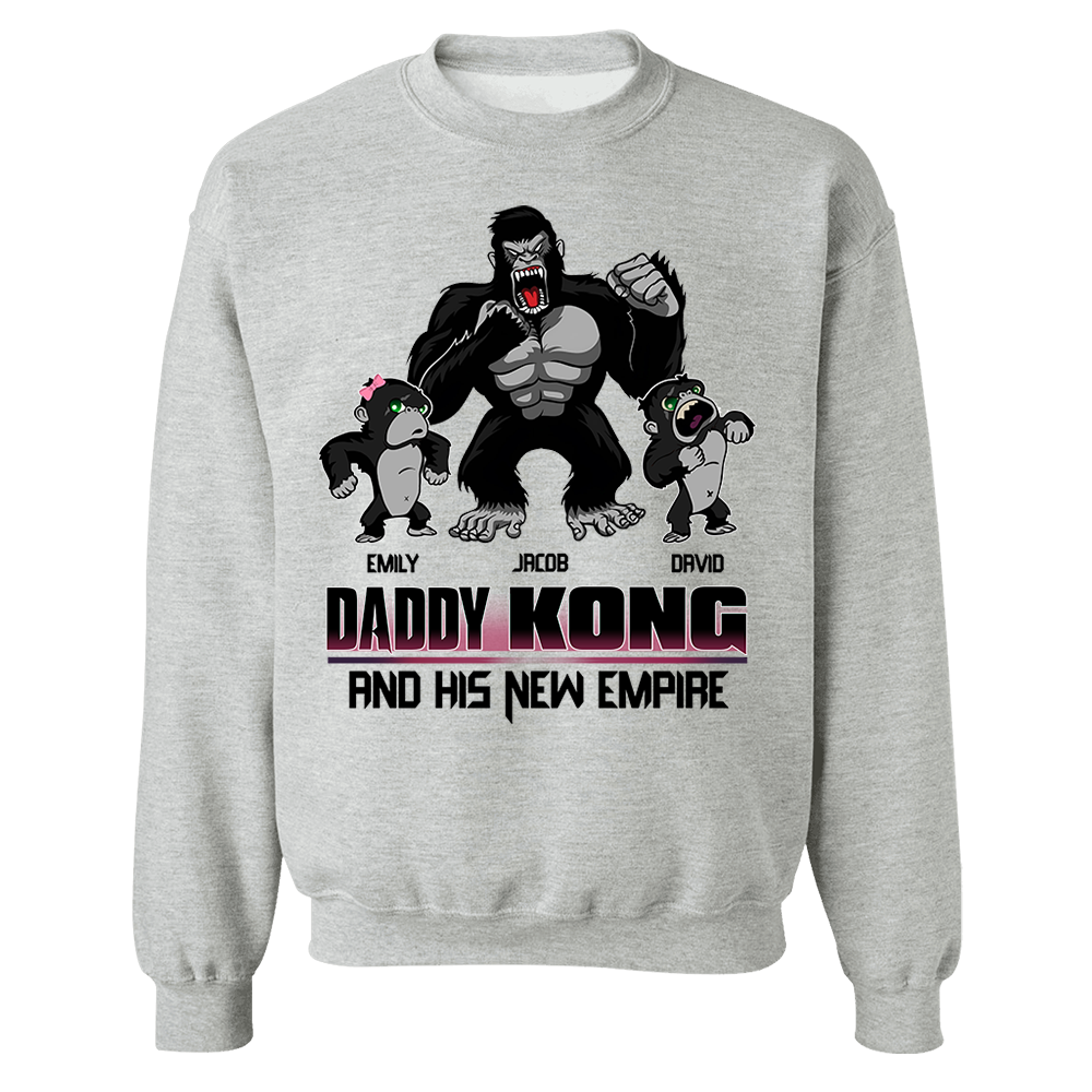 Daddy Kong Personalized Shirt Gift For Dad - Father's Day Gift