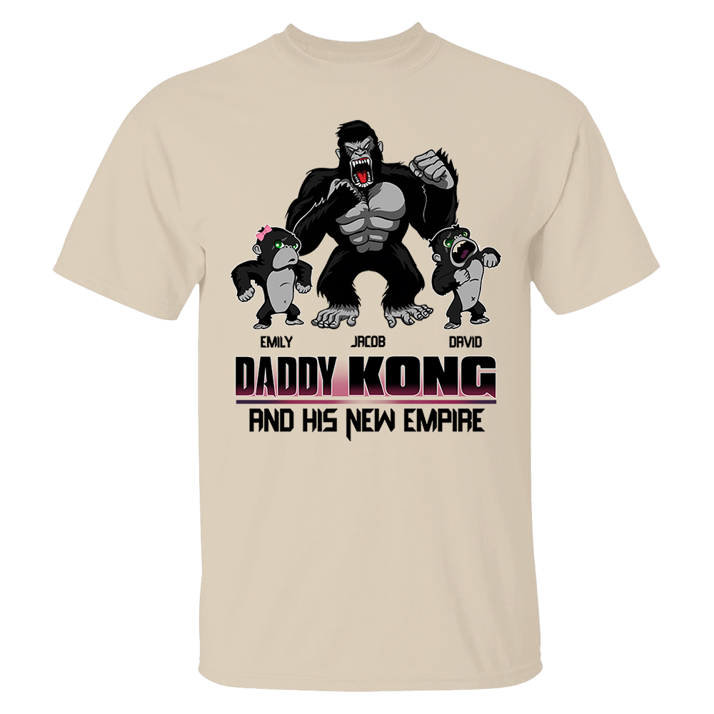 Daddy Kong Personalized Shirt Gift For Dad - Father's Day Gift