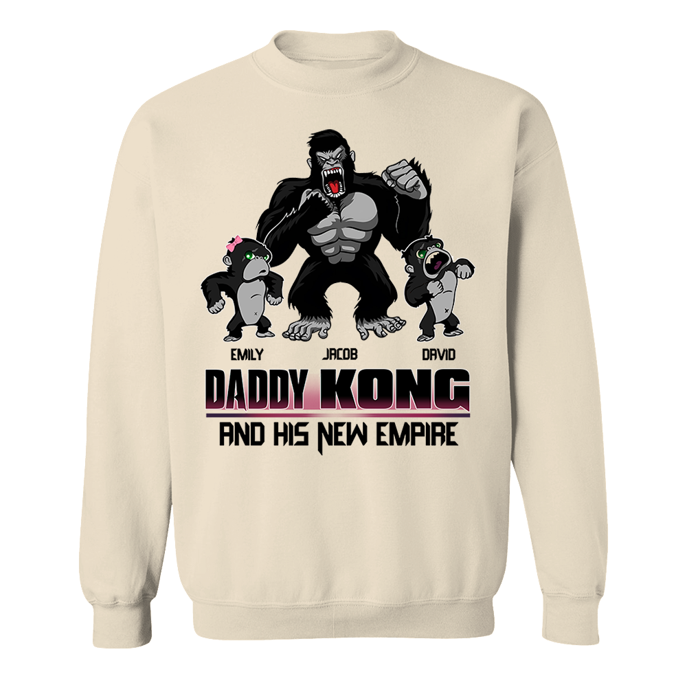 Daddy Kong Personalized Shirt Gift For Dad - Father's Day Gift