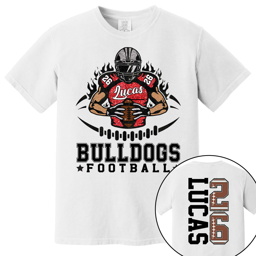 Personalized American Football Team Shirt - Football GameDay Custom Shirt Nh00