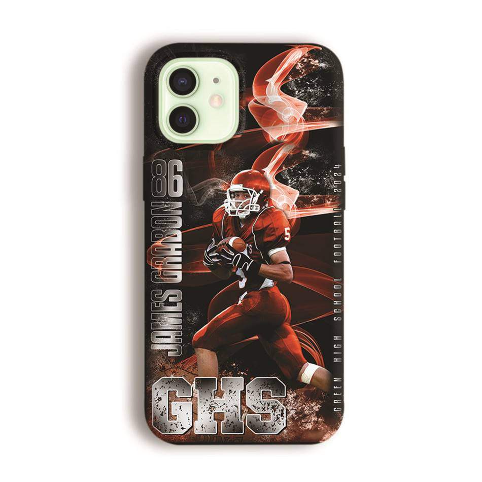 Senior Sports Phone Case Senior Banner Phone Case Custom Photo Game Day Gift For Football Lover Football Family H2511