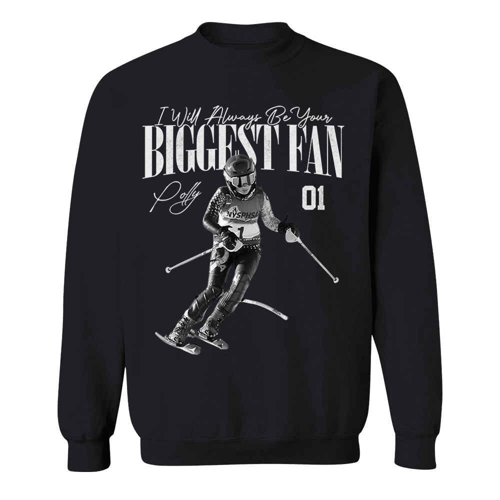 I'll Always Be Your Biggest Fan - Washed Tee Retro Bootleg Shirt For Skiing A2110 Tu24