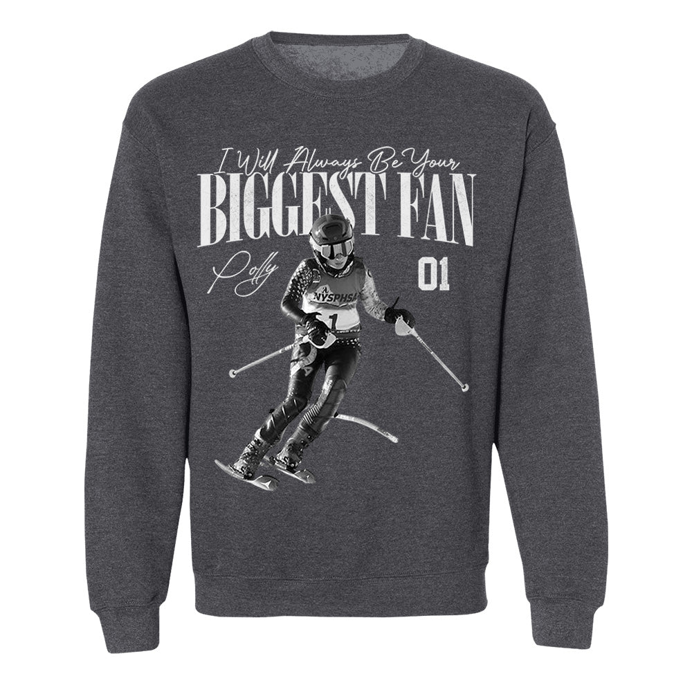 I'll Always Be Your Biggest Fan - Washed Tee Retro Bootleg Shirt For Skiing A2110 Tu24