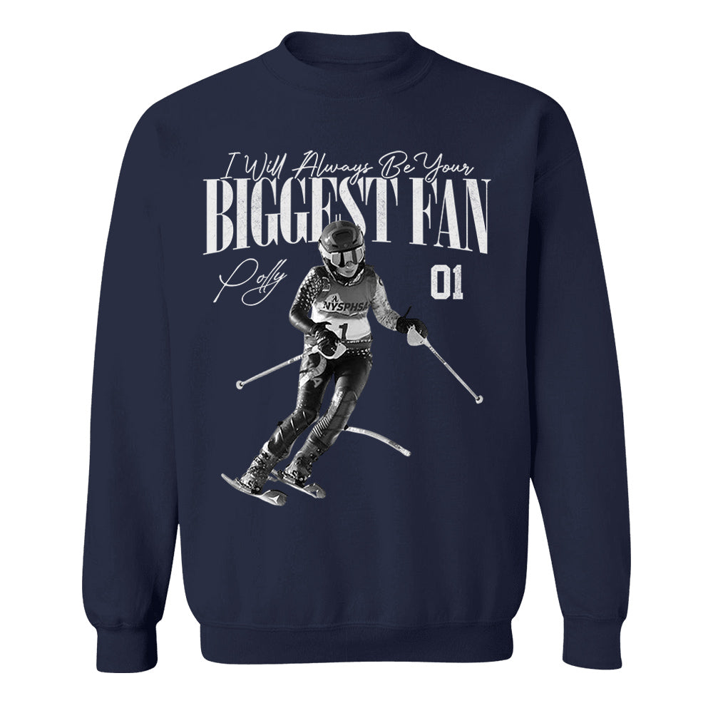 I'll Always Be Your Biggest Fan - Washed Tee Retro Bootleg Shirt For Skiing A2110 Tu24