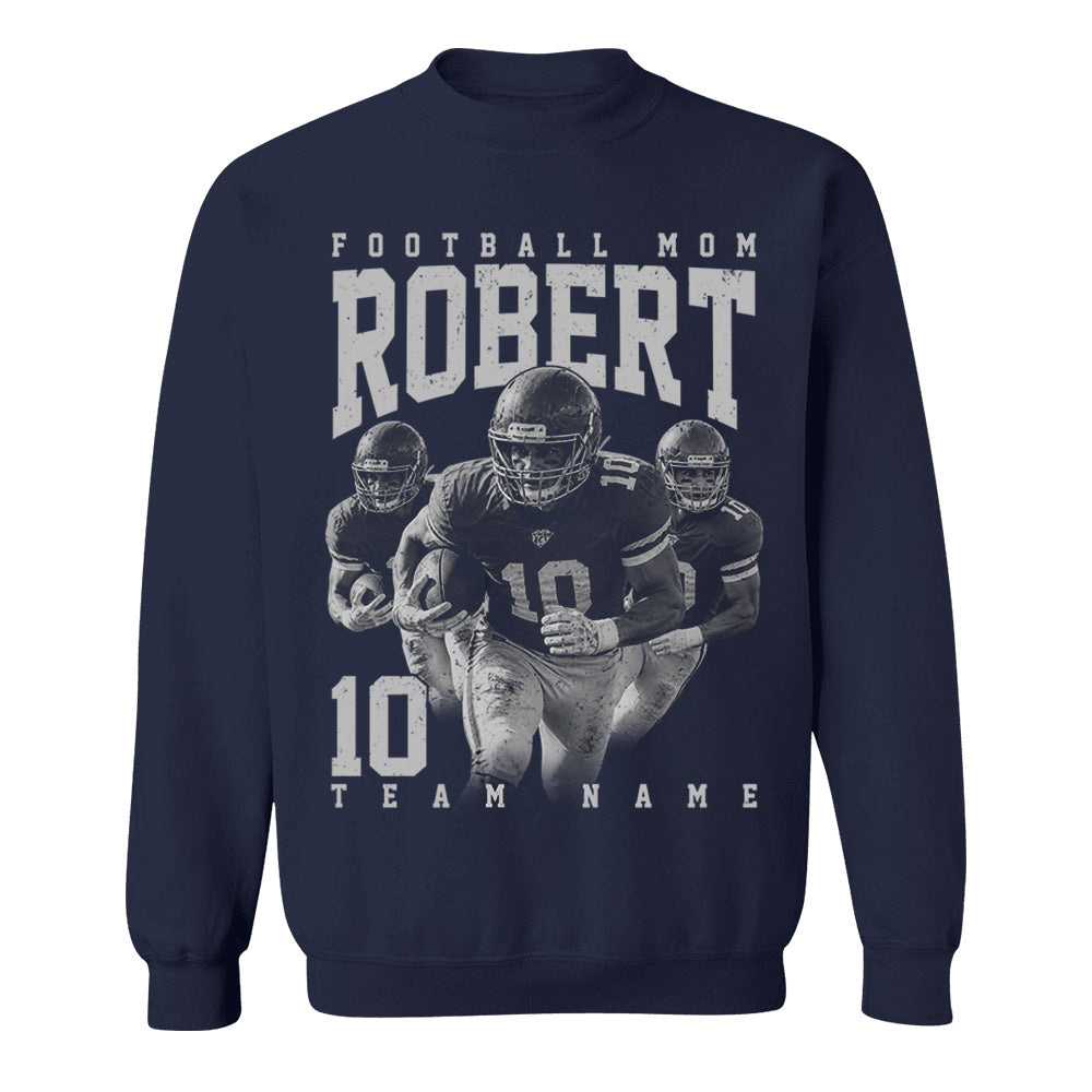 Football Lover - Personalized Washed Tee Custom Sport Players American Football Family NA04 VH01