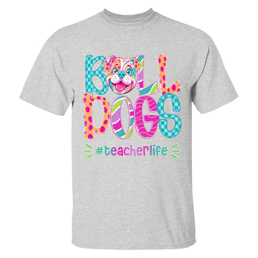 Personalized Mascot Spirit Shirt, Personalized School Spirit Tee, Colorful Team Name T-Shirt Hv01