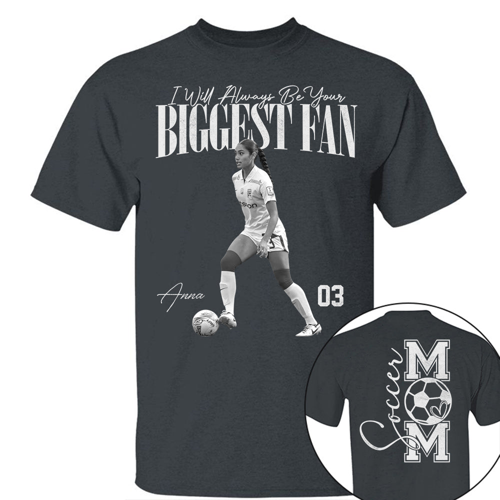 I'll Always Be Your Biggest Fan - Washed Tee Retro Bootleg Shirt For Soccer Player Vr2 Na02 Do99