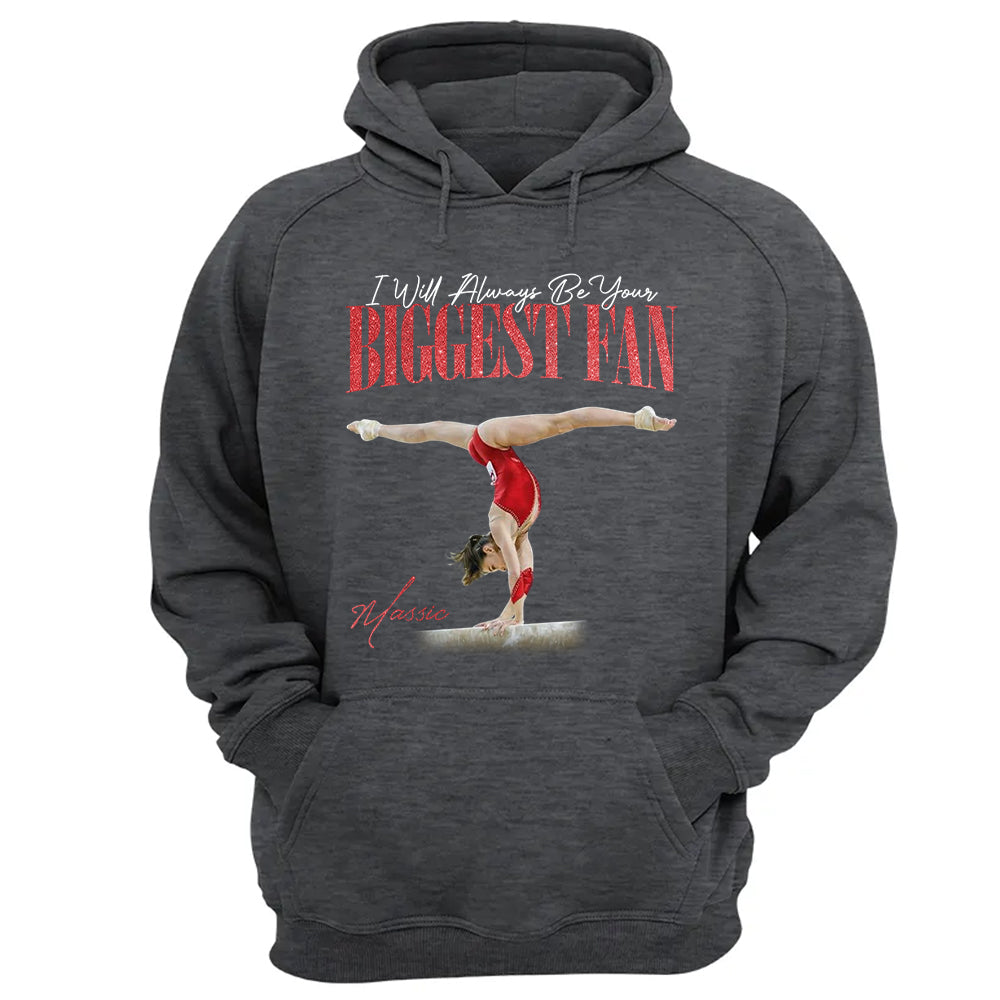 Custom Photo Gymnast Shirt - Gymnastics Mom, Dad, Family Shirt A2110 Pt99