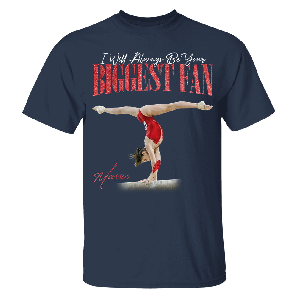 Custom Photo Gymnast Shirt - Gymnastics Mom, Dad, Family Shirt A2110 Pt99