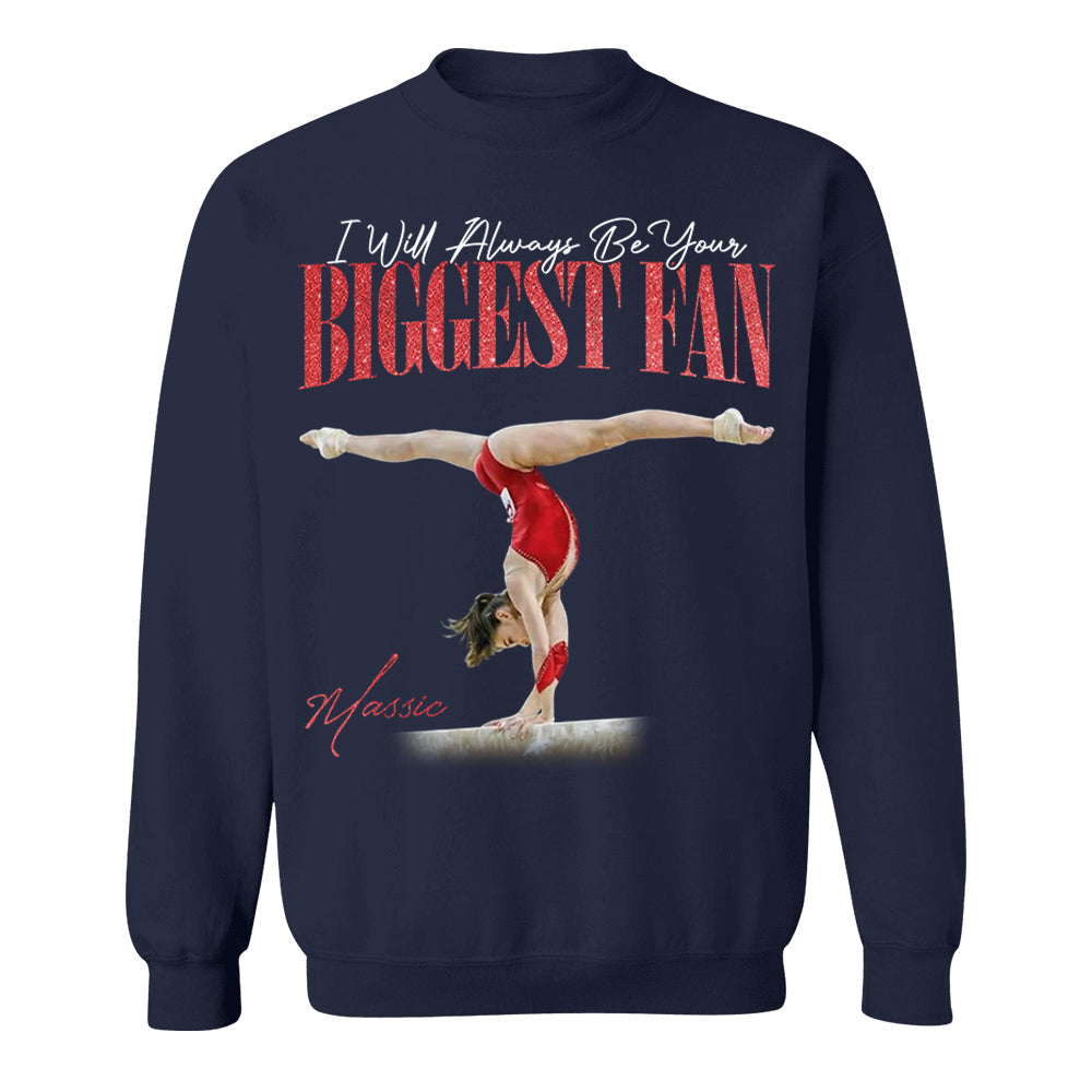 Custom Photo Gymnast Shirt - Gymnastics Mom, Dad, Family Shirt A2110 Pt99