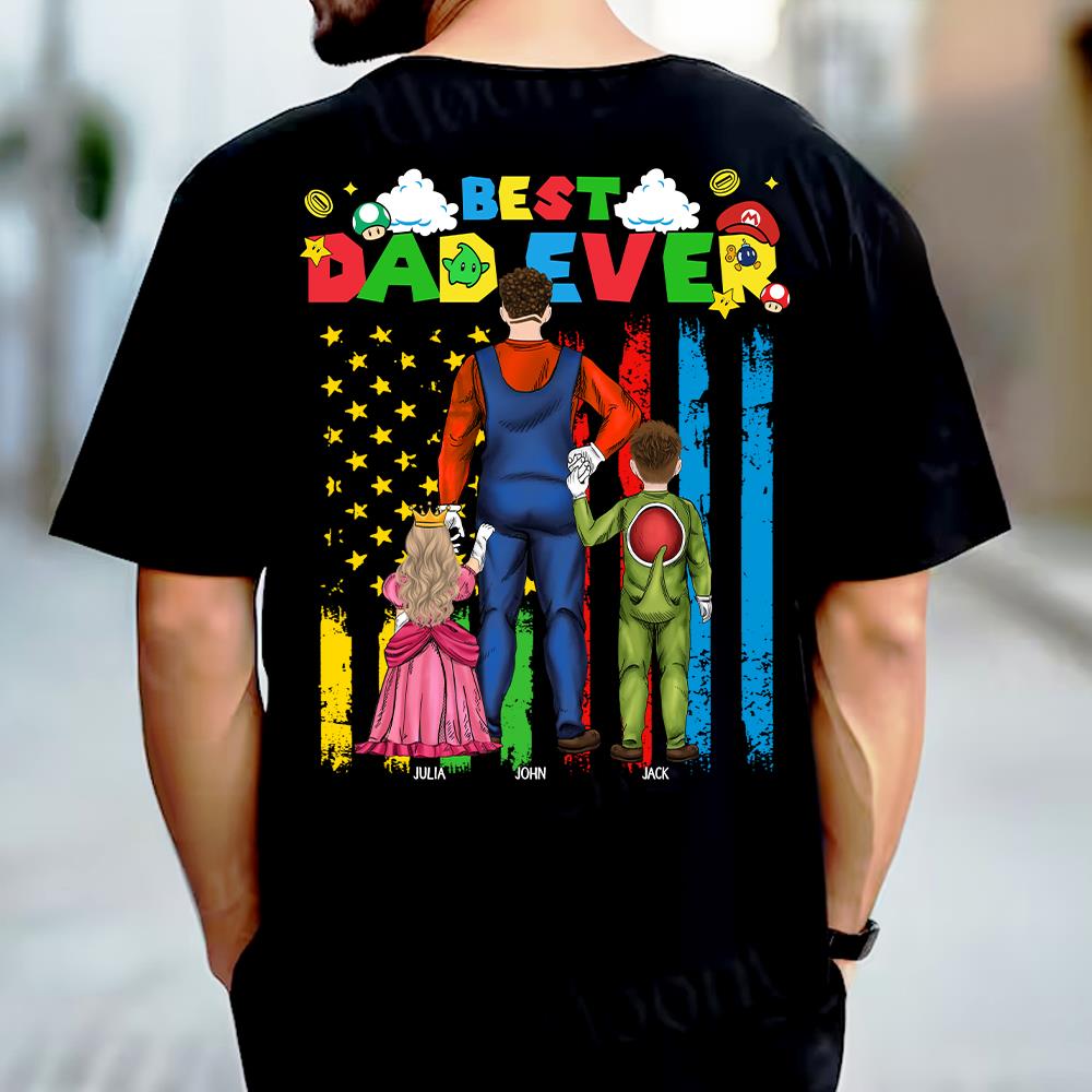 Custom Super Daddio Shirt, Best Dad Ever Shirt, Gift For Dad