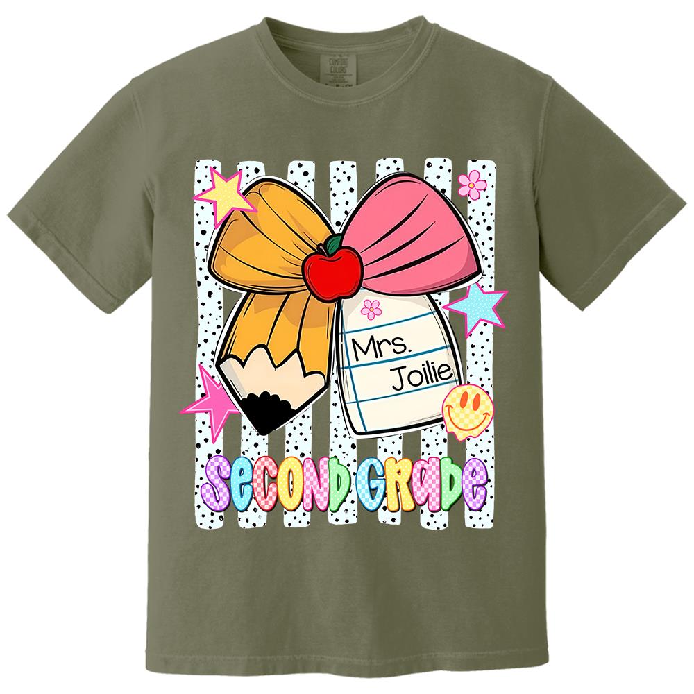 Custom Back to School Custom Shirts, Pre K to 5th Grade L0411 Hv01