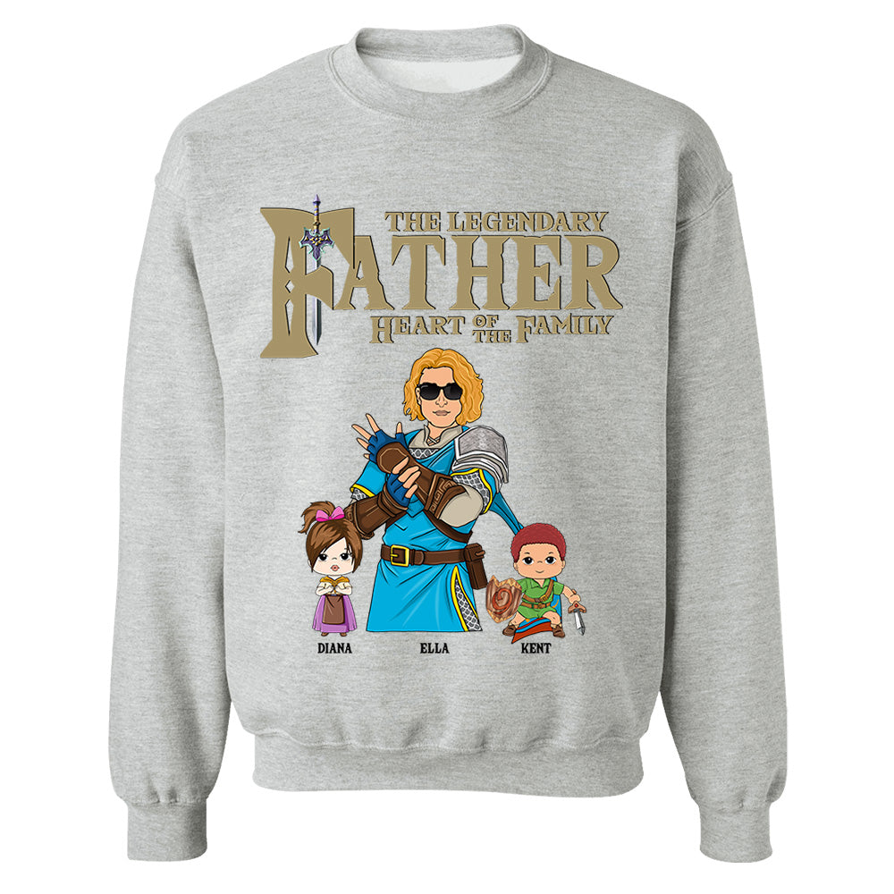 Personalized Greatest Dad In Hyrule Shirt Gift For Dad - Birthday & Mother's Day Gift For Her Vr2