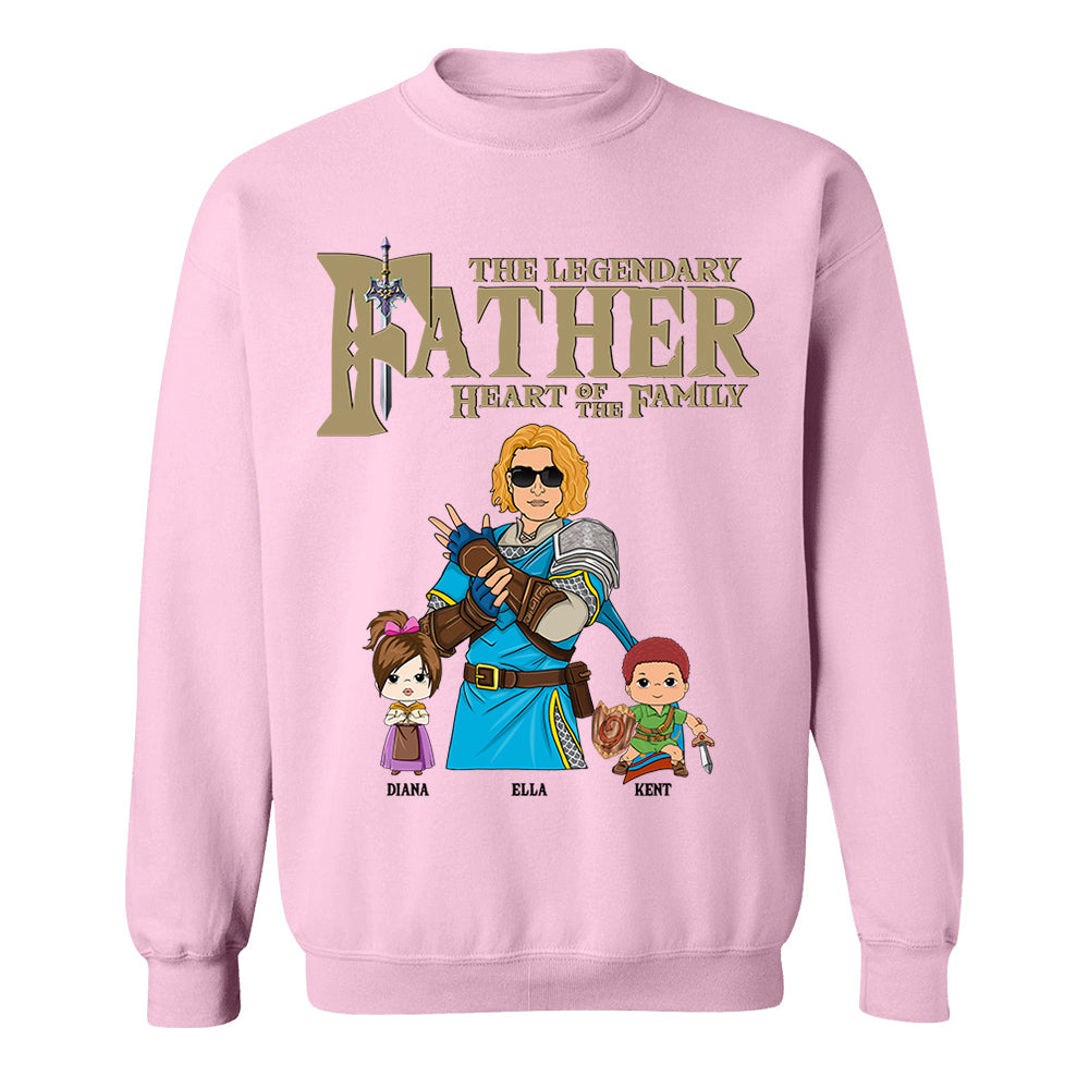 Personalized Greatest Dad In Hyrule Shirt Gift For Dad - Birthday & Mother's Day Gift For Her Vr2
