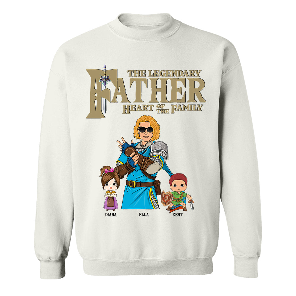 Personalized Greatest Dad In Hyrule Shirt Gift For Dad - Birthday & Mother's Day Gift For Her Vr2