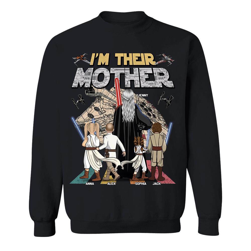 I Am Their Mother - Personalized Shirt - Gift For Mom, Mother's Day Vr2 T1807 Hv01