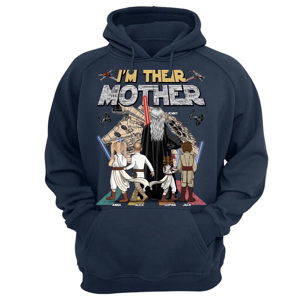 I Am Their Mother - Personalized Shirt - Gift For Mom, Mother's Day Vr2 T1807 Hv01