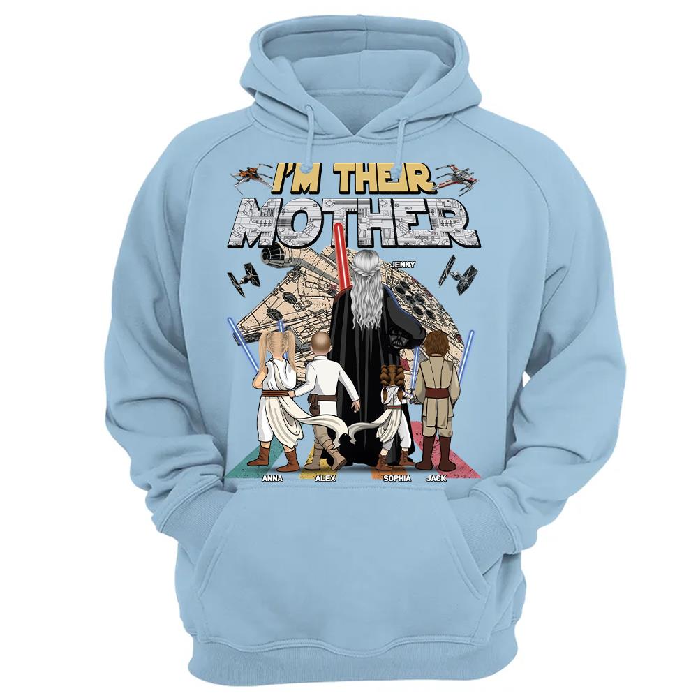 I Am Their Mother - Personalized Shirt - Gift For Mom, Mother's Day Vr2 T1807 Hv01