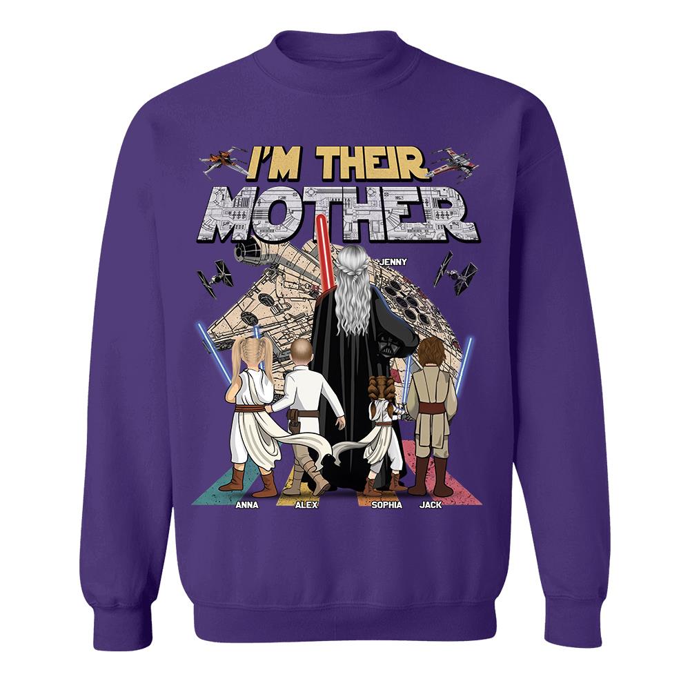 I Am Their Mother - Personalized Shirt - Gift For Mom, Mother's Day Vr2 T1807 Hv01