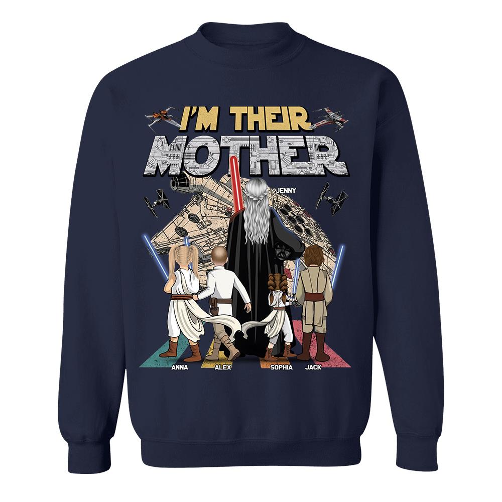 I Am Their Mother - Personalized Shirt - Gift For Mom, Mother's Day Vr2 T1807 Hv01