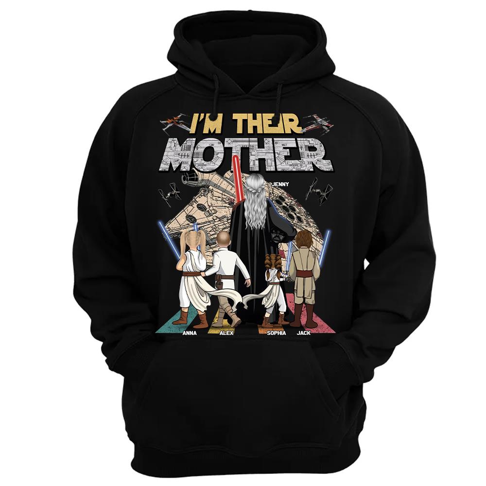 I Am Their Mother - Personalized Shirt - Gift For Mom, Mother's Day Vr2 T1807 Hv01
