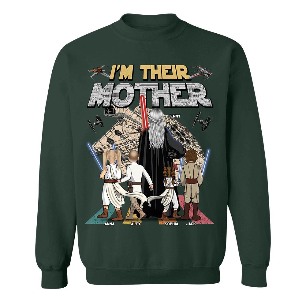 I Am Their Mother - Personalized Shirt - Gift For Mom, Mother's Day Vr2 T1807 Hv01
