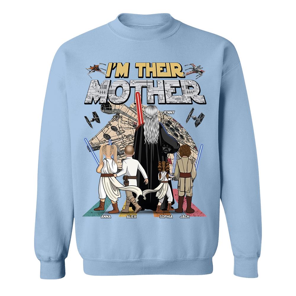I Am Their Mother - Personalized Shirt - Gift For Mom, Mother's Day Vr2 T1807 Hv01