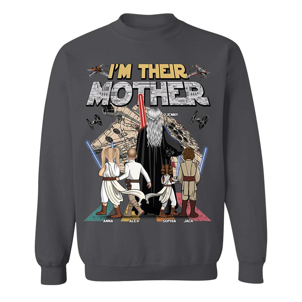 I Am Their Mother - Personalized Shirt - Gift For Mom, Mother's Day Vr2 T1807 Hv01