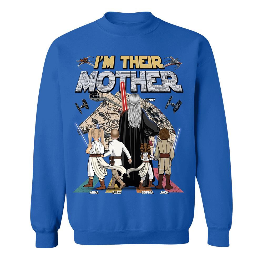 I Am Their Mother - Personalized Shirt - Gift For Mom, Mother's Day Vr2 T1807 Hv01