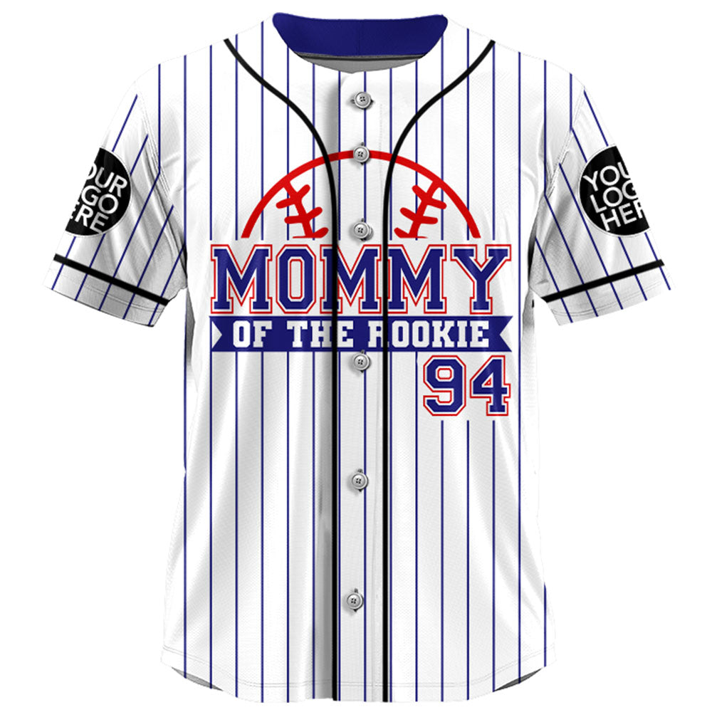 Mommy Of The Rookie, Custom Photo Baseball Game Day Baseball Jersey, Gift For Baseball Lovers A2110