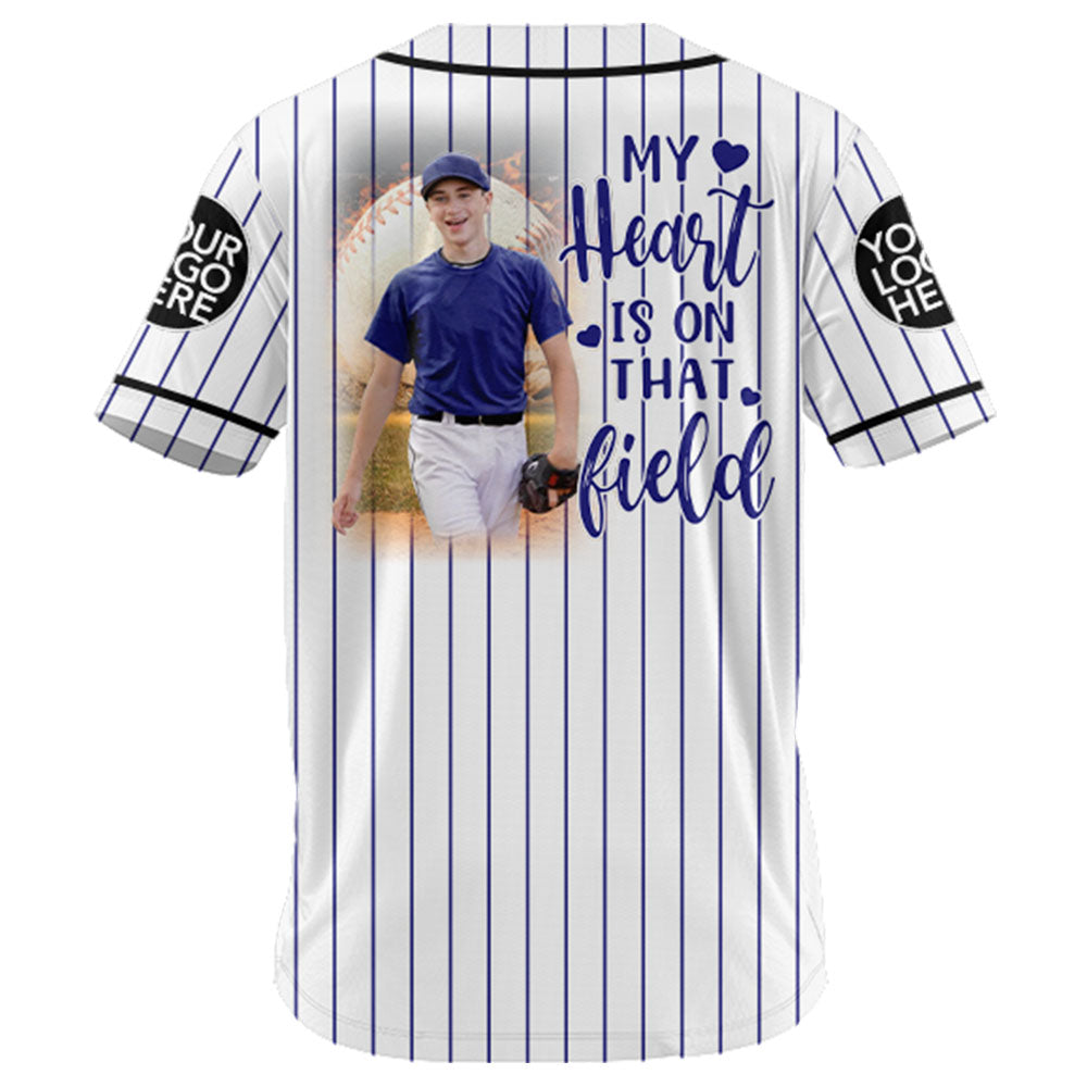 Mommy Of The Rookie, Custom Photo Baseball Game Day Baseball Jersey, Gift For Baseball Lovers A2110