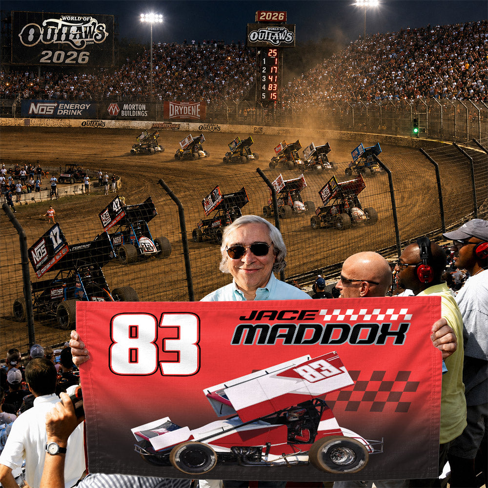 Custom Photo Racing Flag - Personalized Gift For Racing Fan A2110 Pt99
