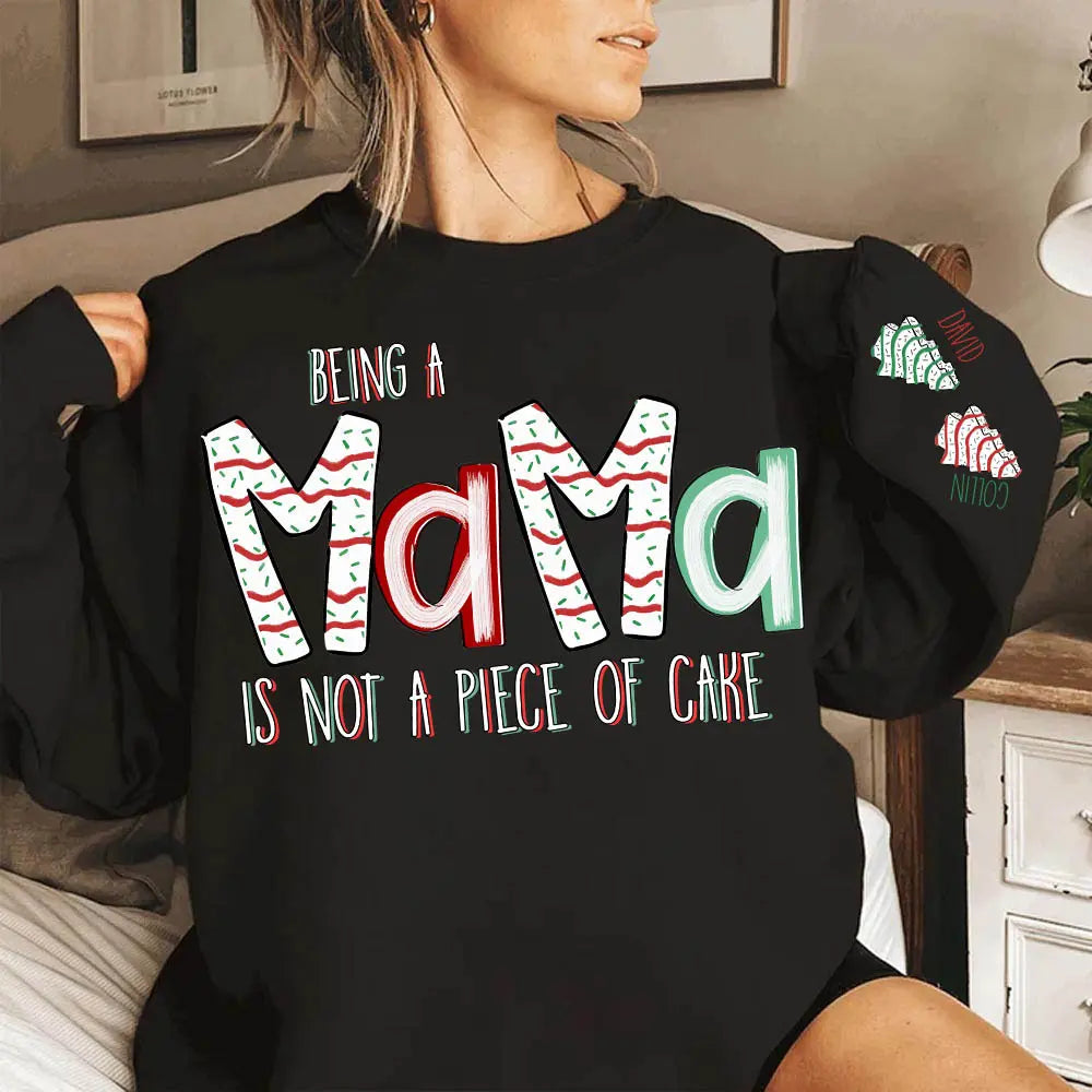 Personalized Being A Nana Is Not A Piece Of Cake Shirt For Grandmas New Nh00