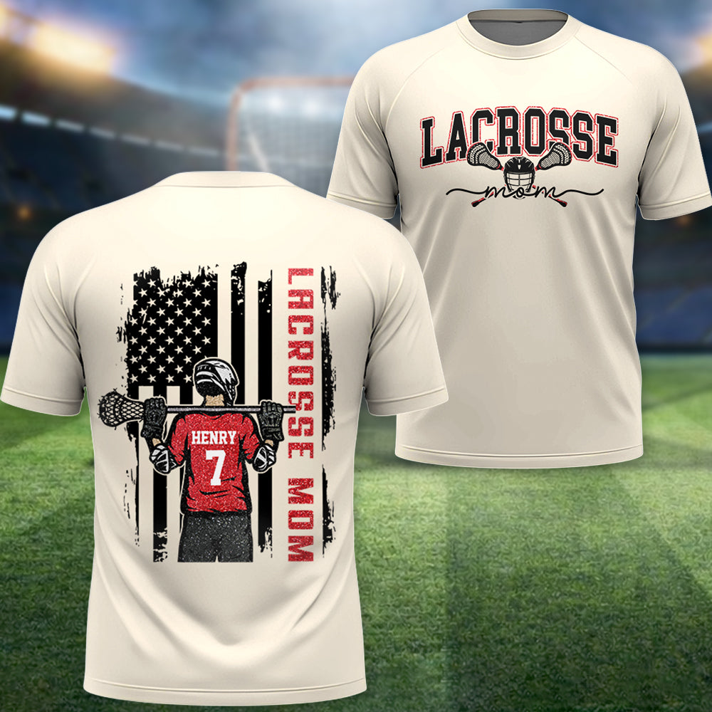 Lacrosse Mom - I'll Always Be Your Biggest Fan Personalized Shirt For Lacrosse Family T1807 TH23