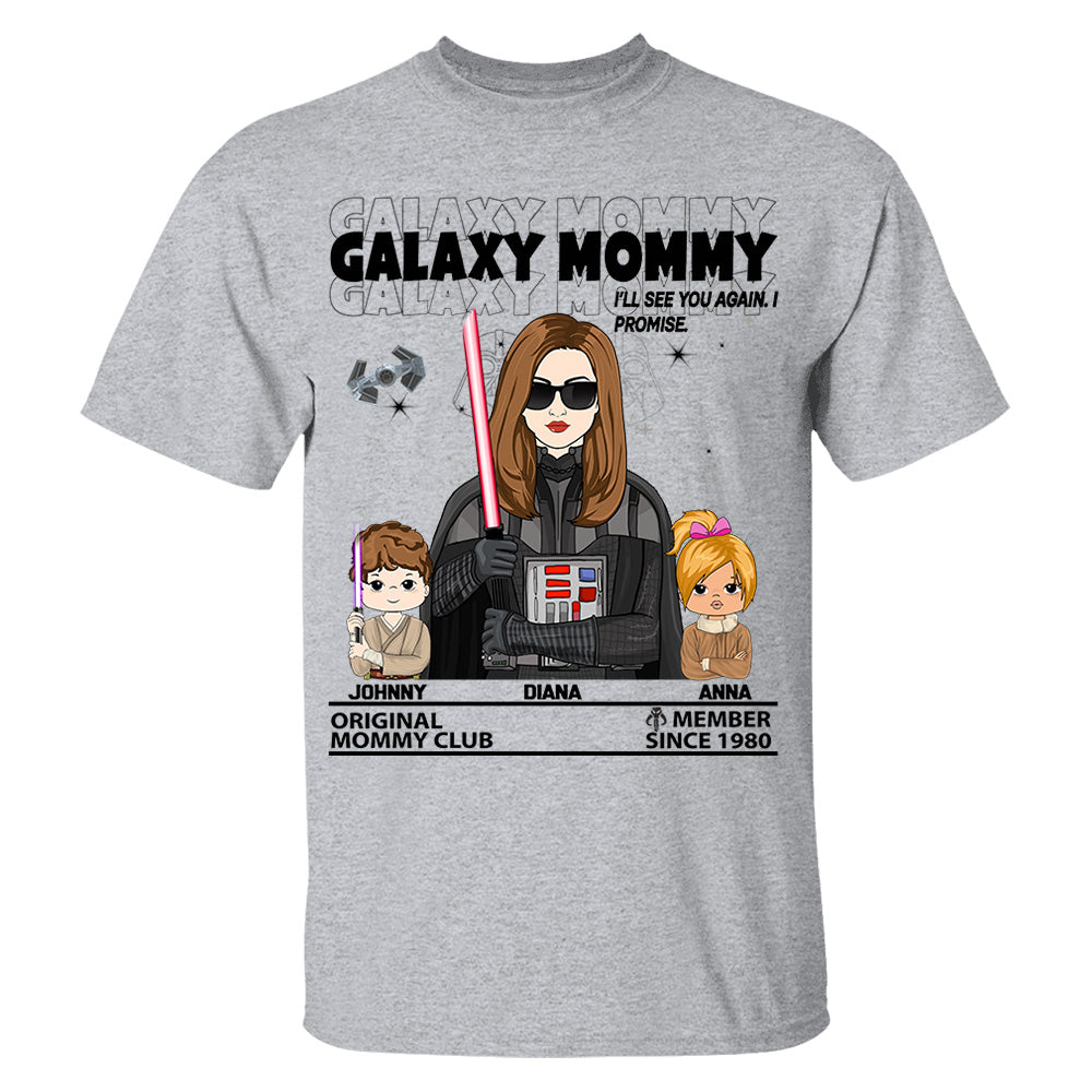 Galaxy Mommy - The Original Mommy Club Custom Shirt For Mom - Mother's Day Gift - Birthday Gift For Her