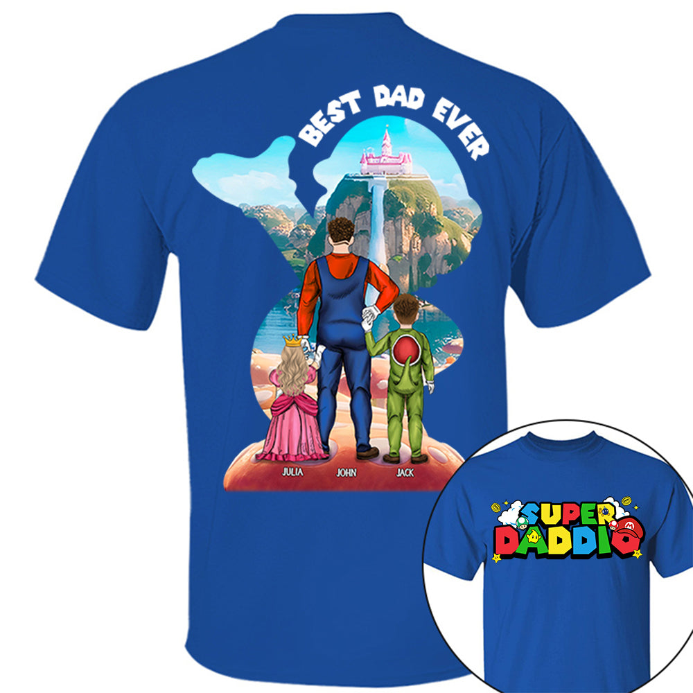 Personalized Super Daddio, Best Dad Ever Shirt, Super Dad Shirt, Father's Day Gift For Dad