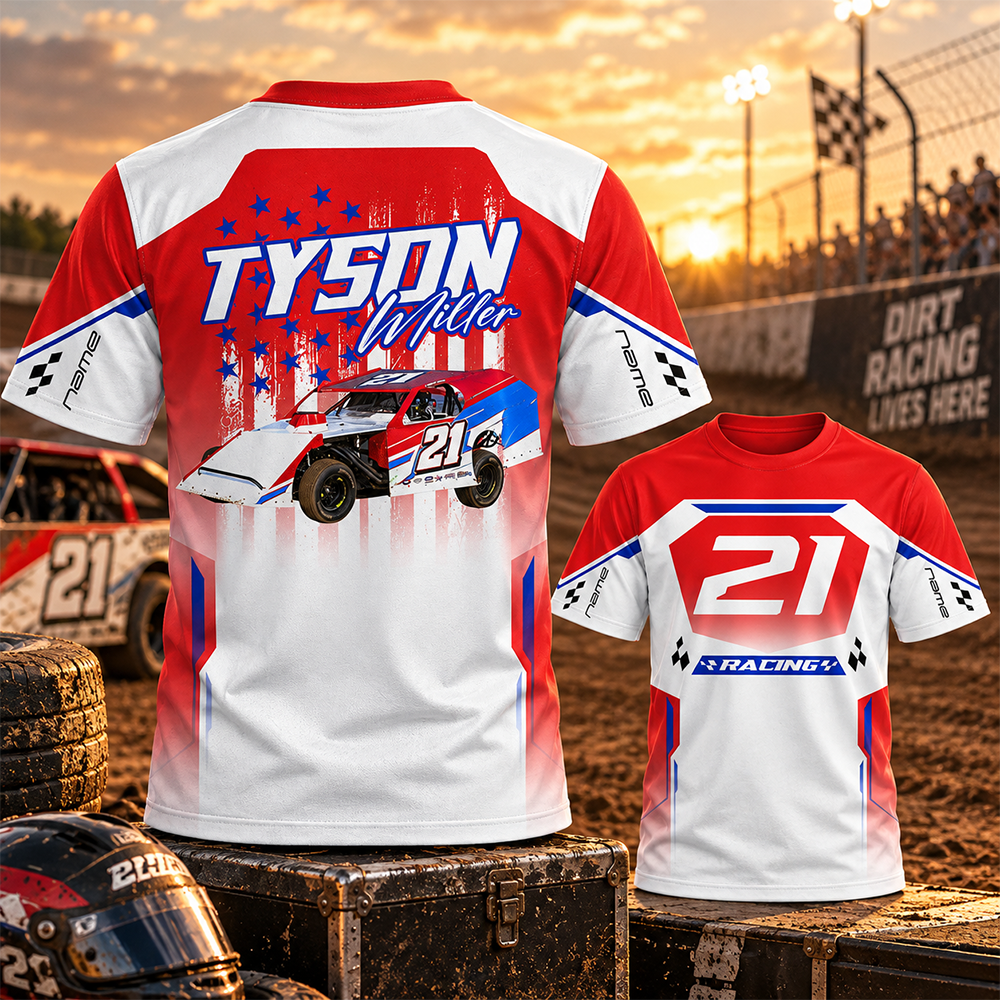 Custom Photo Race Car Hoodie Shirt - Personalized Hoodie Shirt For Racing Fan A2110 Hv01