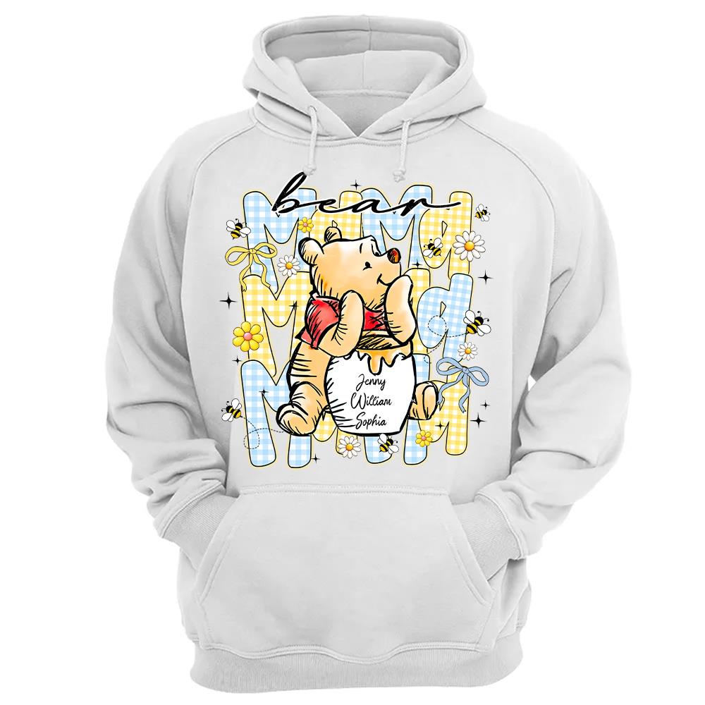 Mama Bear, Best Mama Ever, Personalized Mama Bear With Kids Name Shirt Sweatshirt, Gift For Mom, Gift For Mother's Day MI209 Hv01