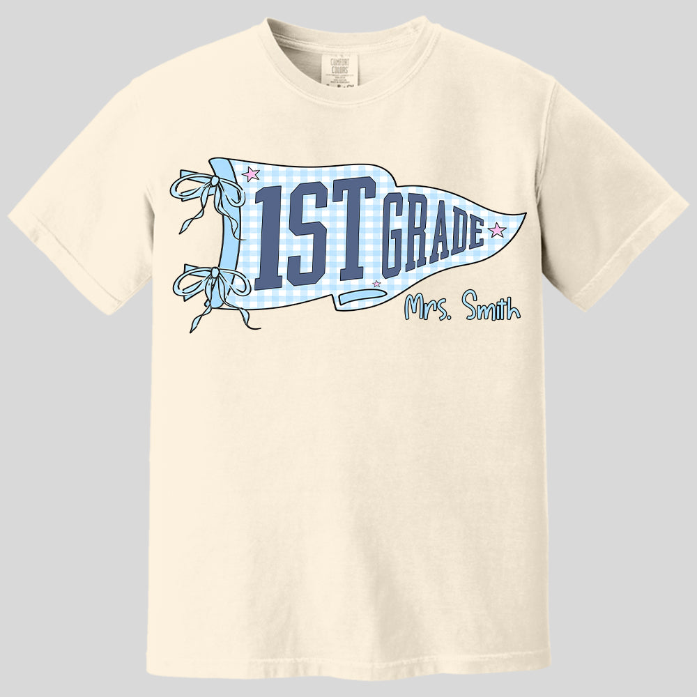 Custom Teacher Life, Teacher Team Shirts, Comfort Colors Back to School Shirt, Grade Level Team Tees, Teacher Gift, First Second, Third Fourth, Fifth Grade Tee Pt99