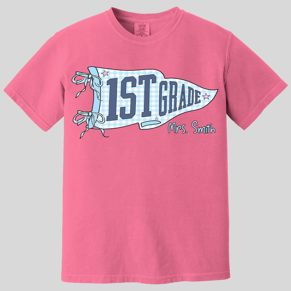 Custom Teacher Life, Teacher Team Shirts, Comfort Colors Back to School Shirt, Grade Level Team Tees, Teacher Gift, First Second, Third Fourth, Fifth Grade Tee Pt99