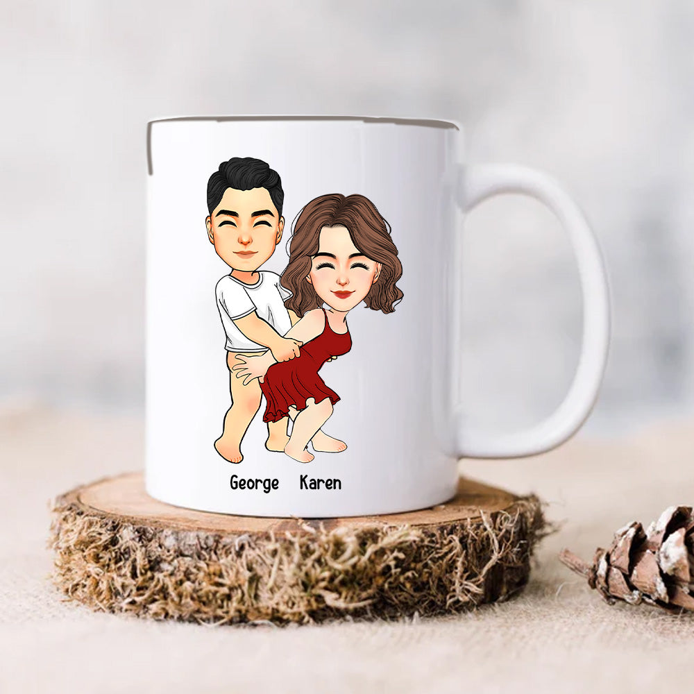 After 10 Years You're Still Hotter Than This Coffee Personalized Mug For Couple