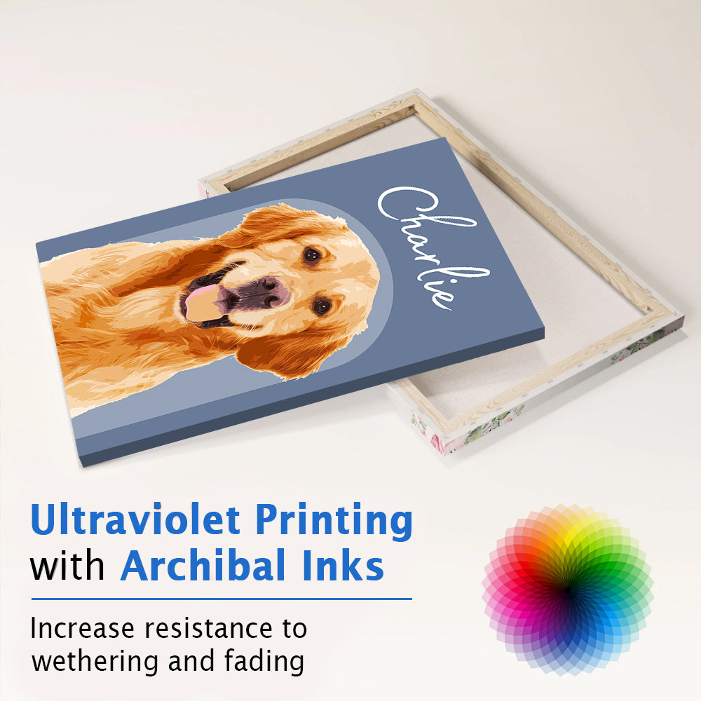 Custom Pet Air Frames From Photo, Family Best Gift, Personalized Dog And Cat Picture Air Frames NA04 Tu20